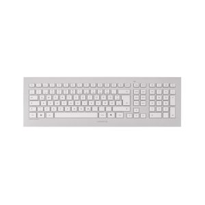 CHERRY DW 8000 tastiera Mouse incluso RF Wireless Svizzere Argento, Bianco