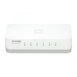 D-Link GO-SW-5E switch di rete Non gestito Fast Ethernet (10/100) Bianco