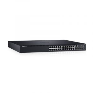 DELL N1524P Gestito L3 Gigabit Ethernet (10/100/1000) Supporto Power over (PoE) 1U Nero