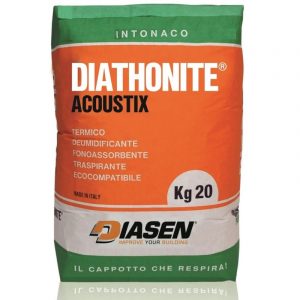 Intonaco premiscelato Diasen Diathonite Acoustix (Sacco 20 kg)