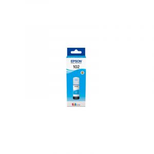 Epson 102 EcoTank Cyan ink bottle