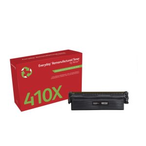 Everyday Rigenerato Toner Nero di Xerox per HP 410X (CF410X), Alta capacità