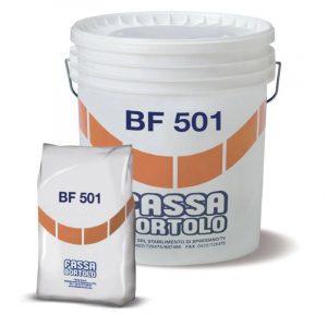 Trattamento cementizio Fassa BF501 bicomponente per la protezione attiva delle barre d'armatura (Secchio + Sacco 3 Kg)