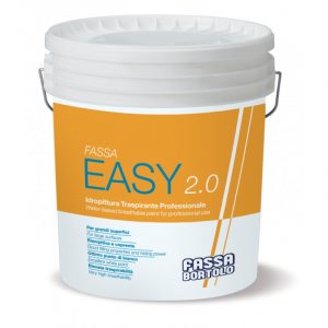 Idropittura Fassa EASY 2.0 traspirante professionale per interni (Secchio da 14 lt)