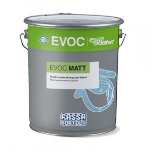 Smalto Fassa Evoc Matt colore bianco (Secchio da 10 lt)