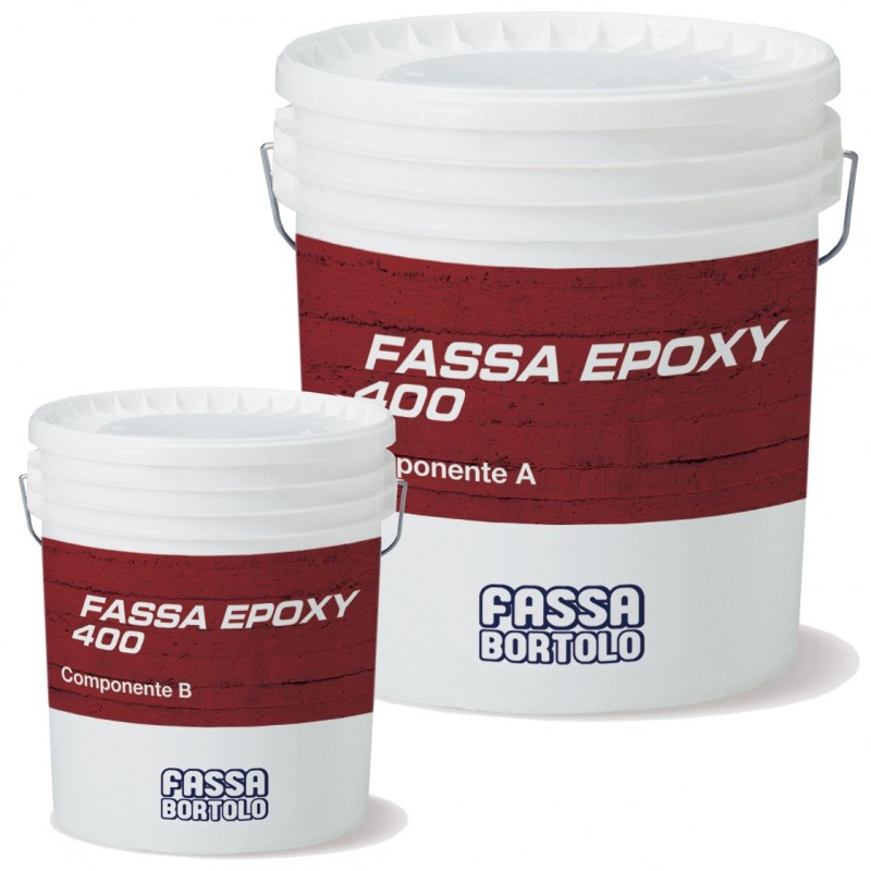 Stucco epossidico Fassa Epoxy 400 (Componente A 4,5 Kg + Componente B 1,5 Kg)