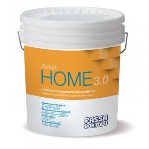 Idropittura Fassa HOME 3.0 traspirante idrorepellente (Secchio da 5 e 14 lt)