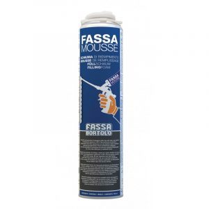 Schiuma Fassa Mousse per la sigillatura dei giunti tra le lastre di isolamento termico 750 ml (Confezione da 1 Pz)