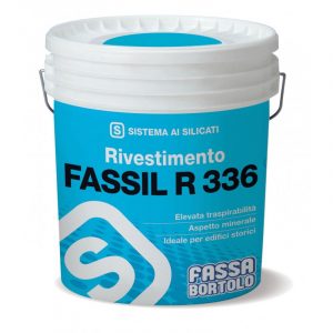 Rivestimento Fassa FASSIL R336 minerale ai silicati rustico 1 mm(Secchio da 25 Kg)