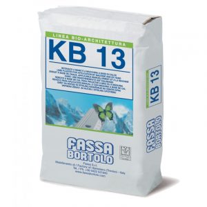 Bio-intonaco Fassa KB 13 a base calce (Sacco da 25 Kg)