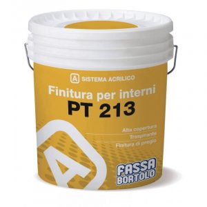 Idropittura Fassa PT213 ad alta copertura bianco (Secchio da 5 e 14 lt)
