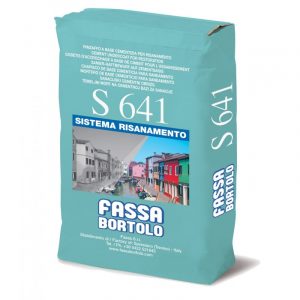 Rinzaffo Fassa S641 per il risanamento di murature umide (Sacco da 25 Kg)