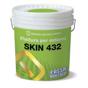 Finitura Fassa Skin 432 silossanica protettiva bianco (Secchio da 14 lt)
