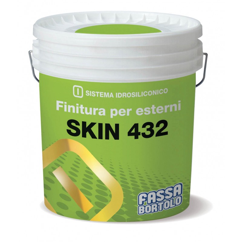 Finitura Fassa Skin 432 silossanica protettiva bianco (Secchio da 14 lt)