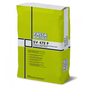 Massetto Fassa SV 472P essicazione veloce e ritiro controllato (Sacco da 25 kg)