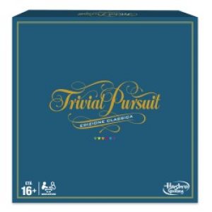 Hasbro Gaming Trivial Pursuit , gioco in scatola, sfida trivial, da 16 anni su, per 2-6 giocatori