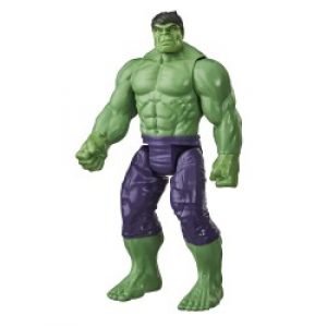 Hasbro Marvel Avengers , Hulk, action Figure Deluxe 30cm con blaster Titan Hero Blast Gear