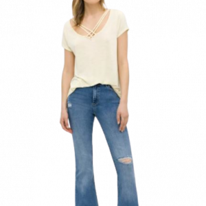 Jeans TIFFOSI a zampa art.10044475 36 TIFFOSI Denim Cotone Cina 5601542008650