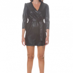 Abito SARAH CHOLE in semipelle art.1225S8323 M Nero SARAH CHOLE Poliestere Cina