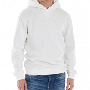 Felpa GUESS con cappuccio e logo frontale art.M3BQ36K9Z21 XL GUESS Nero Cotone Bangladesh 7622336641776