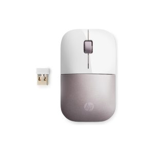 HP Mouse wireless Z3700: bianco/rosa
