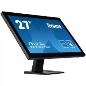 iiyama ProLite T2736MSC-B1 Monitor PC 68.6 cm (27") 1920 x 1080 Pixel Full HD LED Touch screen Nero