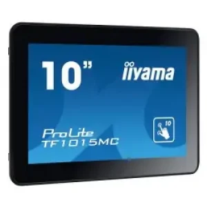 iiyama TF1015MC-B2 visualizzatore di messaggi 25.6 cm (10.1") LED 450 cd/m² WXGA Nero Touch screen