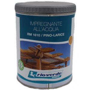 Impregnante all’acqua Rio Verde per legno Pino-Larice RM 1610
