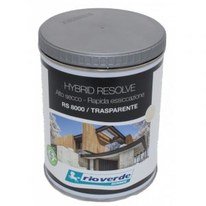 Impregnante all'acqua Rio Verde per legno hybrid resolve alto secco - rapida essiccazione Trasparente RS8000