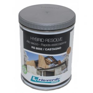 Impregnante all’acqua Rio Verde per legno hybrid resolve alto secco – rapida essiccazione Castagno RS8002
