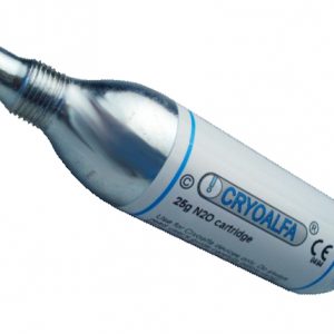 Cartuccia 25g di gas N2O per CRYOALFA PRO e PERFECT