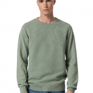 Pullover TIFFOSI lavorato a maglia con Jacquard art.10050997 XL TIFFOSI Verde Salvia 100%Cotone Cina 5600970269862