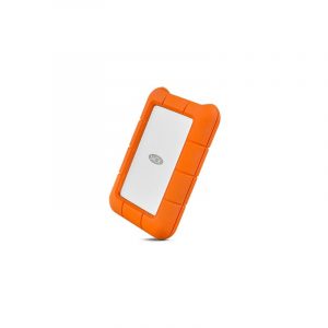 LaCie Rugged USB-C disco rigido esterno 2000 GB Arancione, Argento