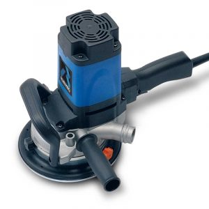 Levigatrice a fresa Rurmec RL 120 con cappa modulare e platorello da PRM 125, 1200W