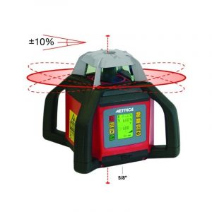 Autolivello Metrica laser rosso rotativo con piano inclinabile 4 maniglie