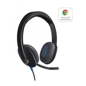 Logitech H540 Auricolare Cablato A Padiglione Ufficio USB tipo Nero