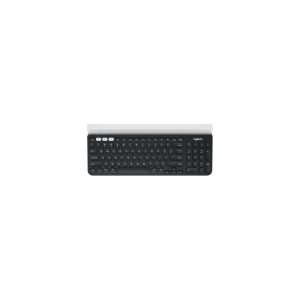 Logitech K780 Multi-Device Wireless Keyboard tastiera RF senza fili + Bluetooth QWERTY Inglese Grigio, Bianco