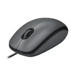 Logitech M100 Mouse Usb Con Cavo, 3 Pulsanti, Tracciamento Ottico 1000 Dpi, Ambidestro, Compatibile Pc, Mac, Laptop