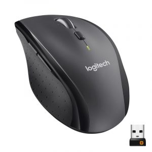 Logitech M705 Marathon Mouse Wireless, Ricevitore USB Unifying 2.4 GHz, 1000 DPI, 5 Pulsanti Programmabili