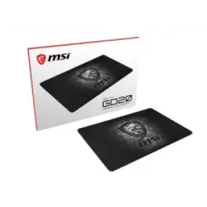 Msi Agility Gd20 Tappetino Per Mouse Gioco Da Computer Nero, Grigio