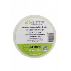 Nastro autoadesivo Abc Sistem in fibra di vetro per cartongesso 90mtl