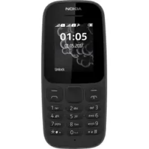Nokia 105 4.57 cm (1.8") 73 g Nero Telefono di livello base