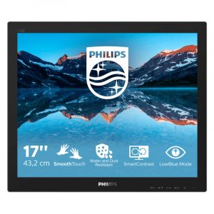 Philips 172B9TN/00 Monitor PC 43.2 cm (17") 1280 x 1024 Pixel HD LCD Touch screen Da tavolo Nero