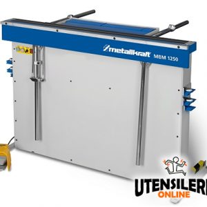 Piegatrice per lamiera manuale a grembiale  bloccaggio magnetico