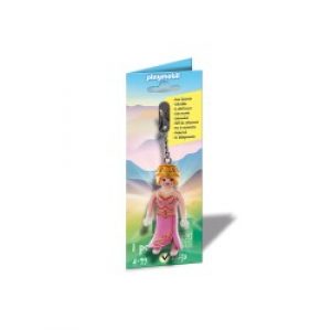 Playmobil 70650 portachiavi e astuccio Rosa