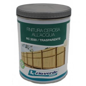 Finitura all'acqua ceroso Rio Verde per legno Trasparente RC2030