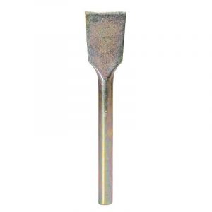 Scalpello speciale Rurmec per asportare materiale residuo all’interno delle tracce