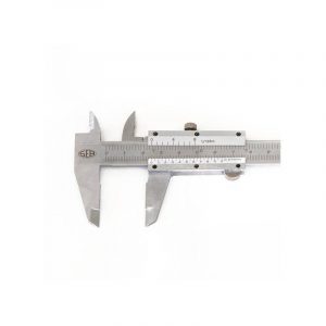 Calibri a corsorio Seb cromati opachi con vite di bloccaggio 100 mm