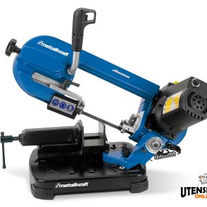 Segatrice a nastro per metalli MBS 125 Metallkraft 1010W, capacit�� taglio 125mm