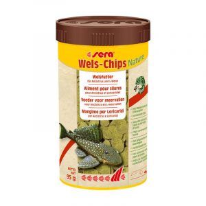 Sera Wels Chips Nature Capacità  250 ml